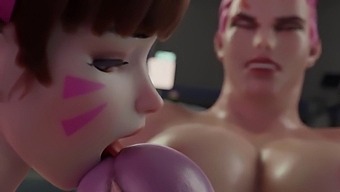 Cartoon Shemale Zarya'S Anal Creampie In High-Quality 60 Fps