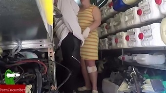 Tape Of A Couple Engaging In Sexual Activity With A Concealed Camera At Their Workplace