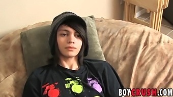 Stunning Young Man Pleasuring And Orgasming During Sexual Q&A