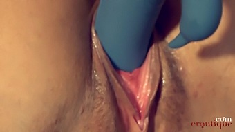 Blonde Pornstar'S Intense Orgasm With Herspot Sex Toy