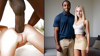 A Black Man Pleasures My Stunning Spouse With His Impressive Size (Big Natural Tits)